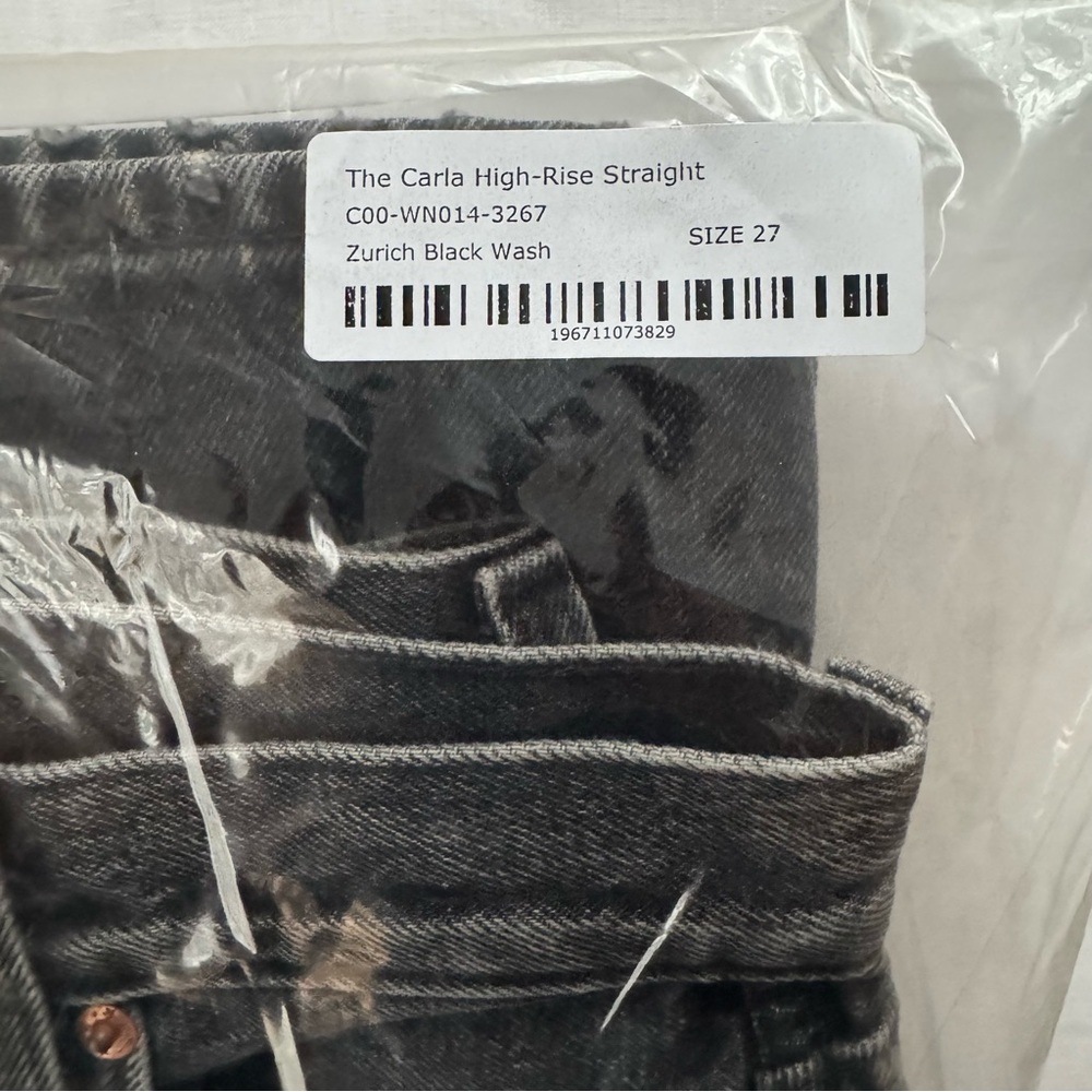 NEW! ALEX MILL — Carla High Rise Straight Jeans, size 27 - Picture 5 of 6